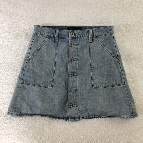 Lucky Brand Dresses & Skirts - Lucky Brand Button Down Jean Skirt size 6/28